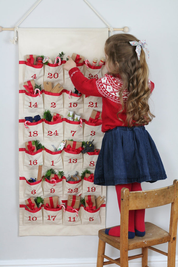 Advent Calendar - Fabric Advent Calendar - Christmas Countdown Calendar - SECONDS