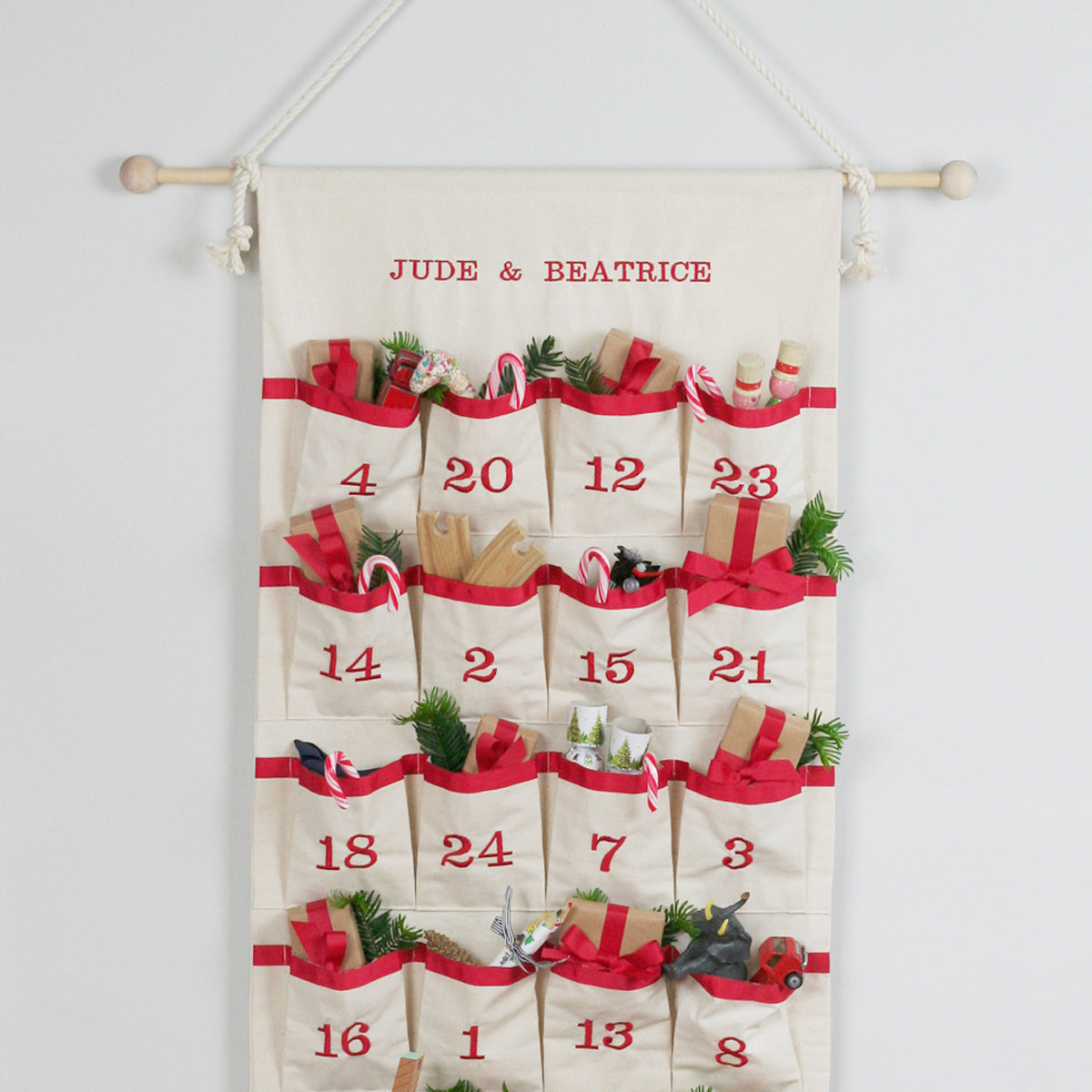 fabric advent calendar