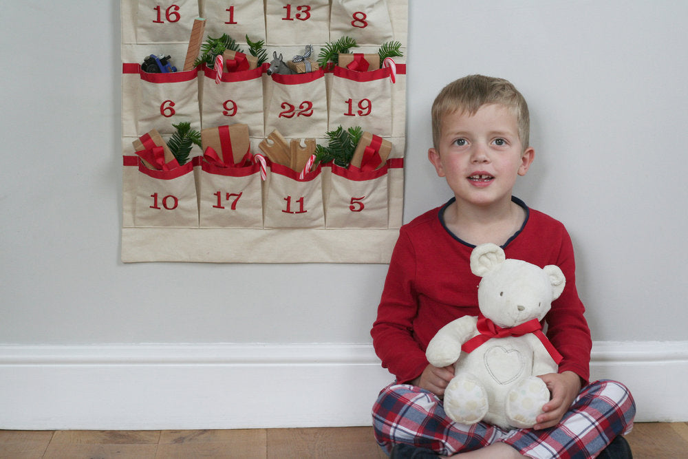 Advent Calendar - Fabric Advent Calendar - Christmas Countdown Calendar - HIDE & SEEK TEXTILES
